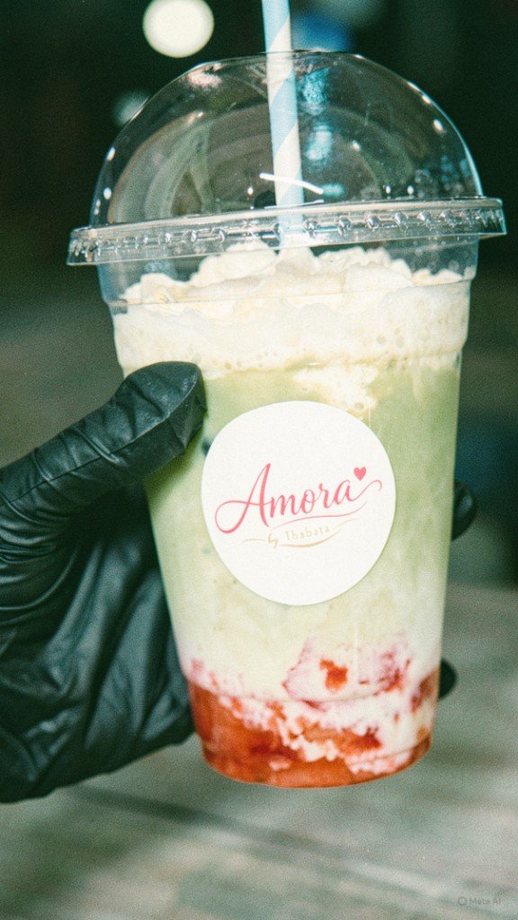 Matcha latte helado